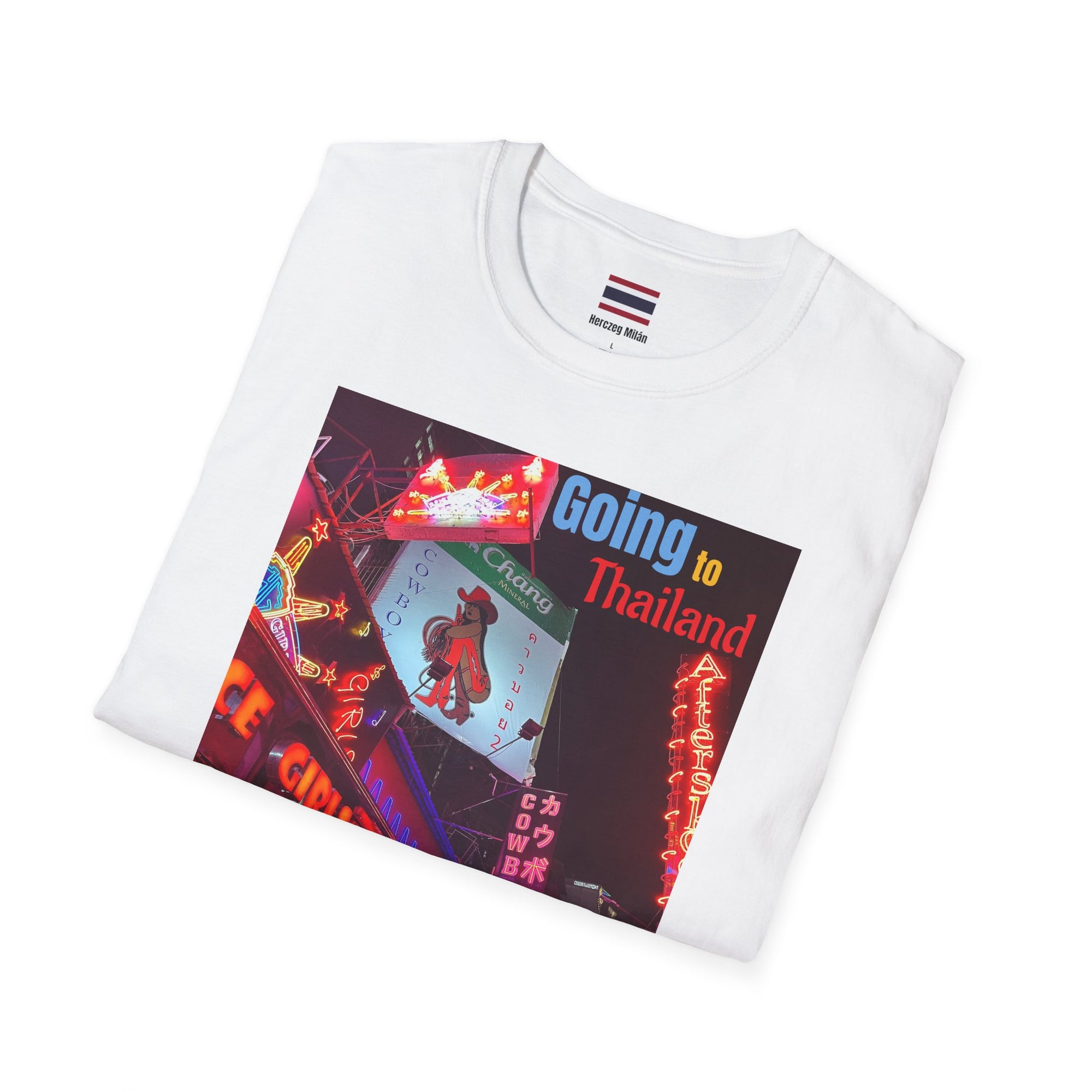 Herczeg Milán Thailand Edition "A "Kultúra" miatt megyek Thaiföldre" Unisex Póló