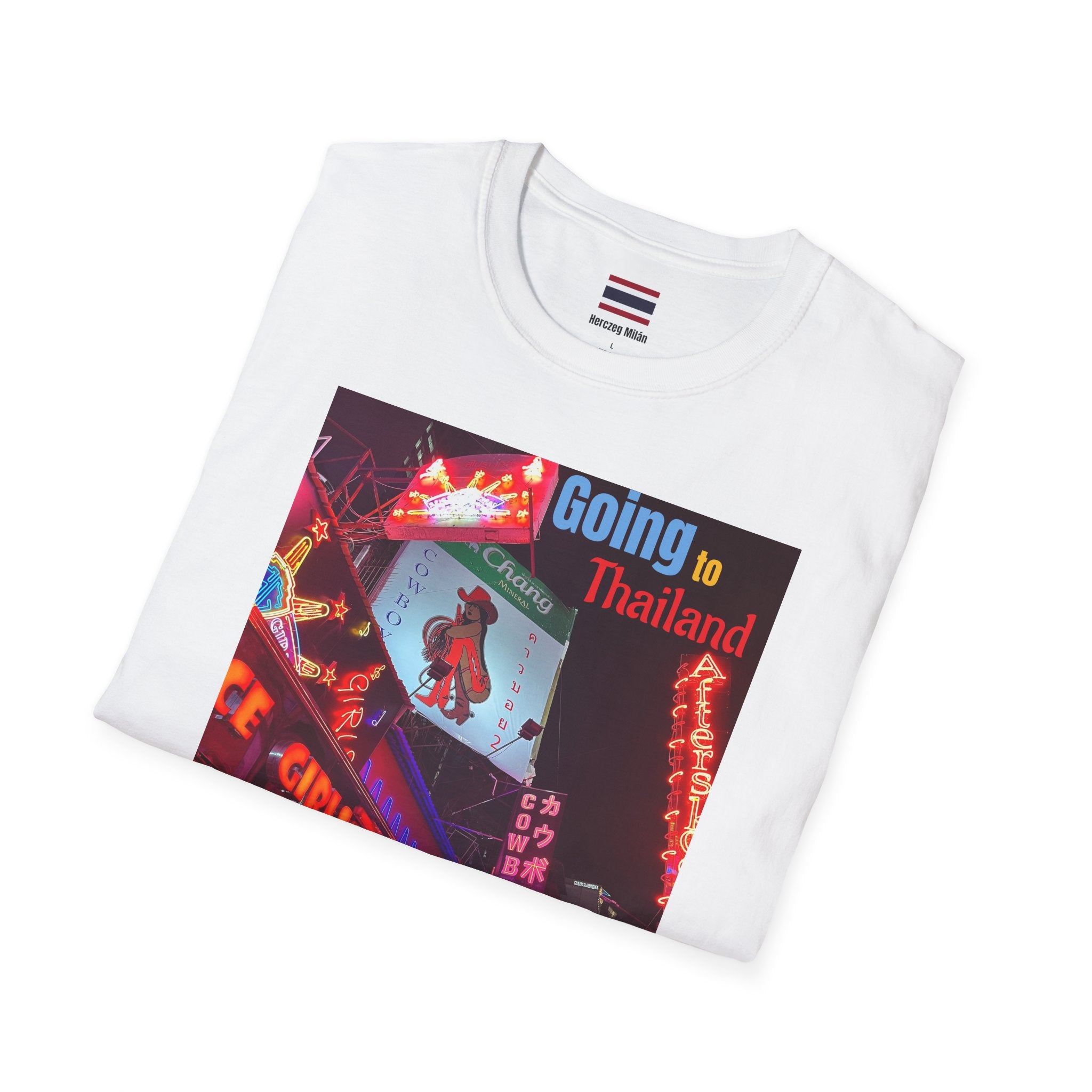 Herczeg Milán Thailand Edition "A "Kultúra" miatt megyek Thaiföldre" Unisex Póló